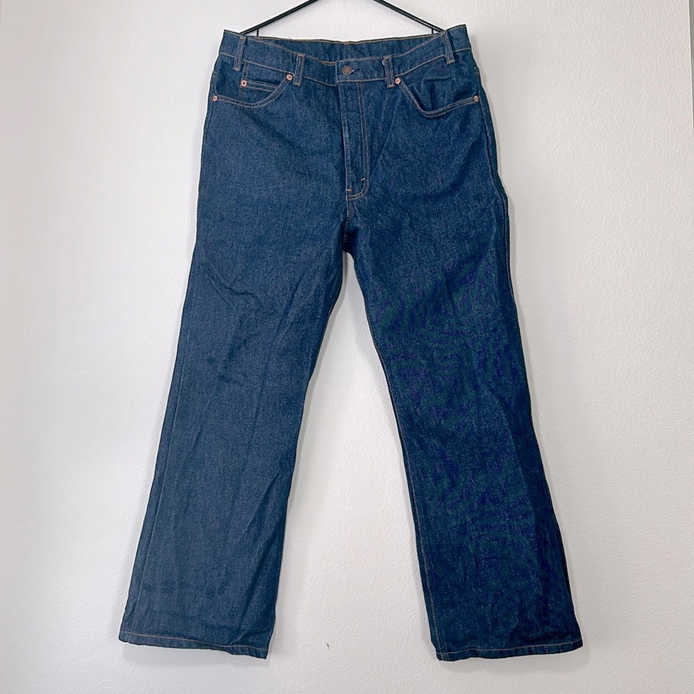 Vintage Orange Tab Levi’s 517, Listed: 36W, 30L / Actual: 35L,  28L